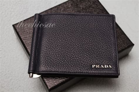 prada men mini vallet|prada mens wallet with money clip.